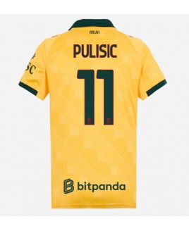 Günstige AC Milan Christian Pulisic #11 3rd trikot Damen 2025-26 Kurzarm